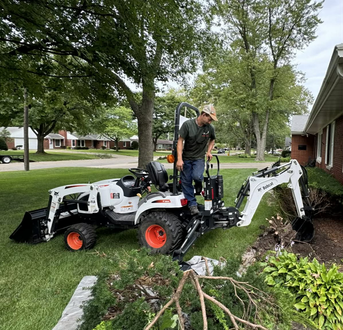 The Guy behind the Tractor